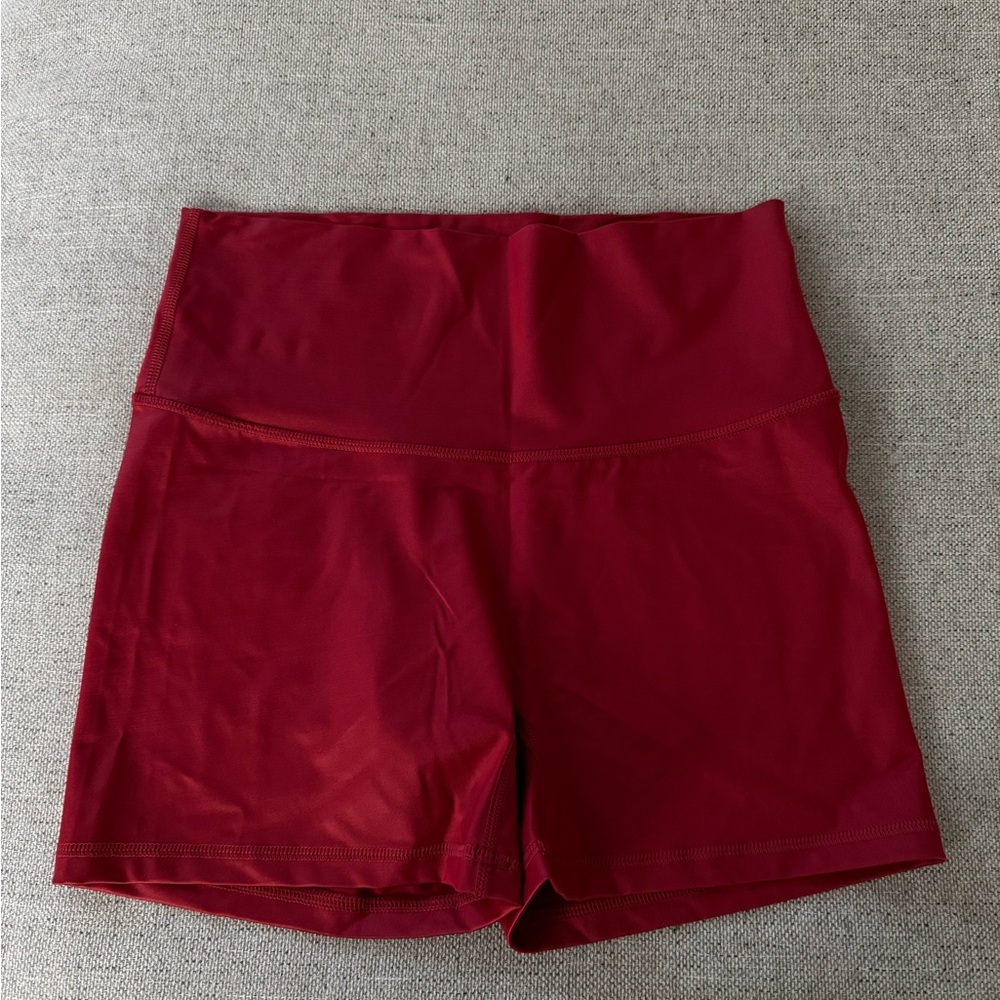 Aerie Goals Gloss High Rise Biker Shorts